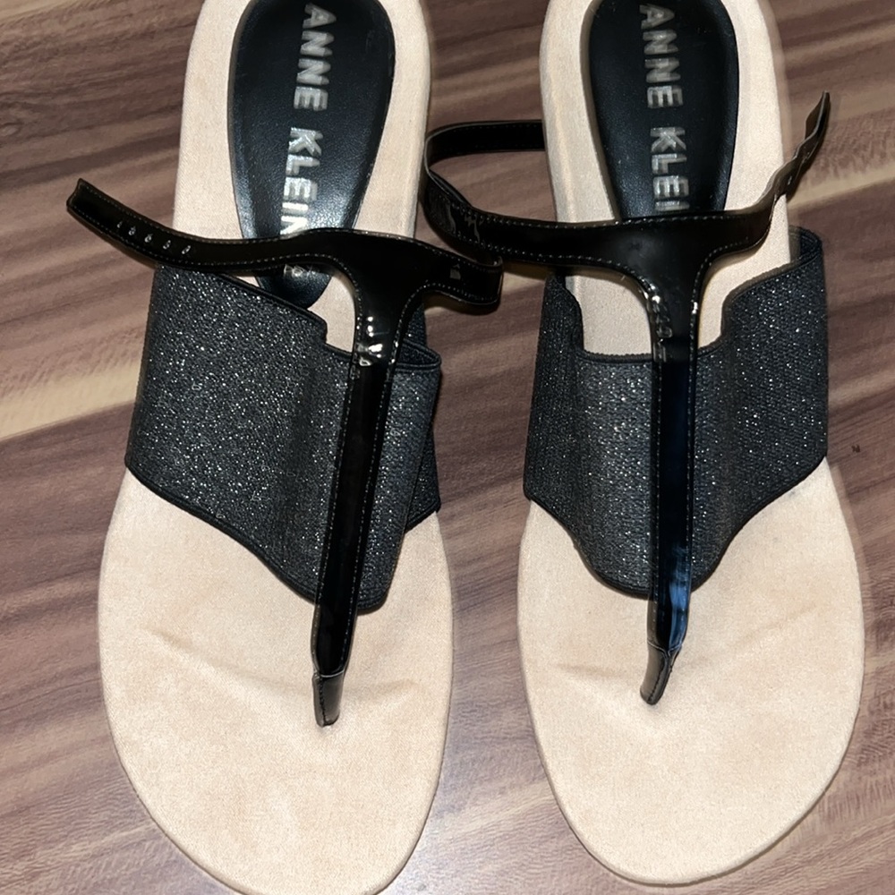 Anne Klein Ivana wedge sandal with cork bottom - Picture 15 of 16